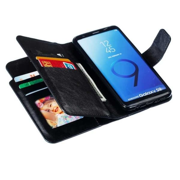 Samsung S9 praktisk pung-etui med 12-bakker Array V4