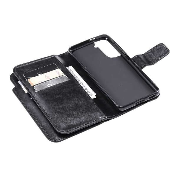 Samsung S21 Praktisk Plånboksfodral med 12-Fack Array V4