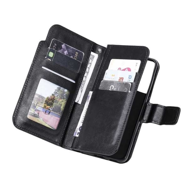Samsung S21 Praktisk Plånboksfodral med 12-Fack Array V4