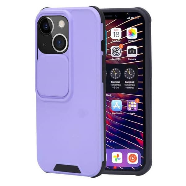 Slide deksel Apple iPhone 13 mini : Farge - Lilla