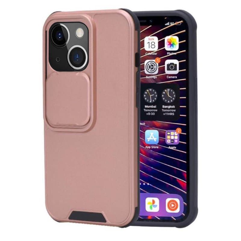 Slide skal Apple iPhone 13 mini : Färg - Rosè