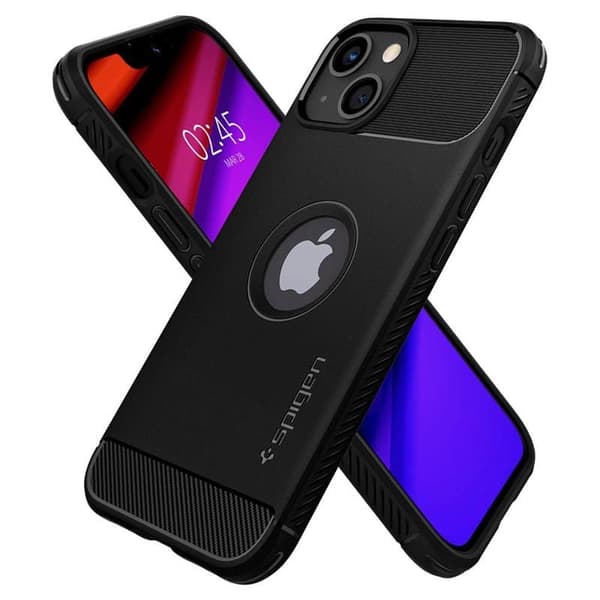 Spigen Rugged Armor cover Apple iPhone 13 - Sort