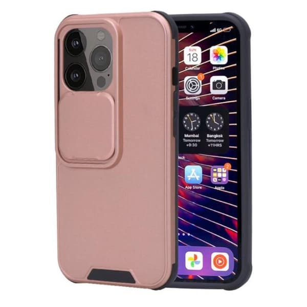 Slide deksel Apple iPhone 13 Pro Max : Farge - Rose