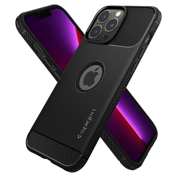 Spigen Rugged Armor cover Apple iPhone 13 Pro - Sort