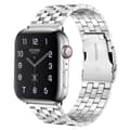 Miniatyrbillede 1 af 4: SKALO Firkantet metalarmbånd Apple Watch 42/44/45/49mm