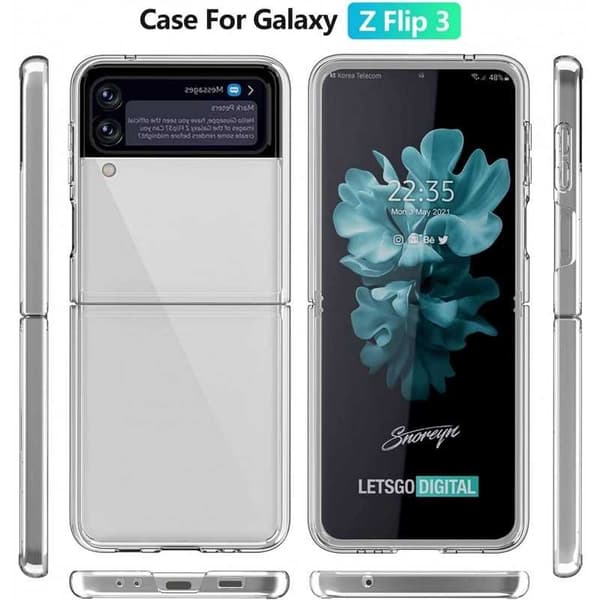 Samsung Z Flip 3 5G Iskunvaimennin Cover Simple