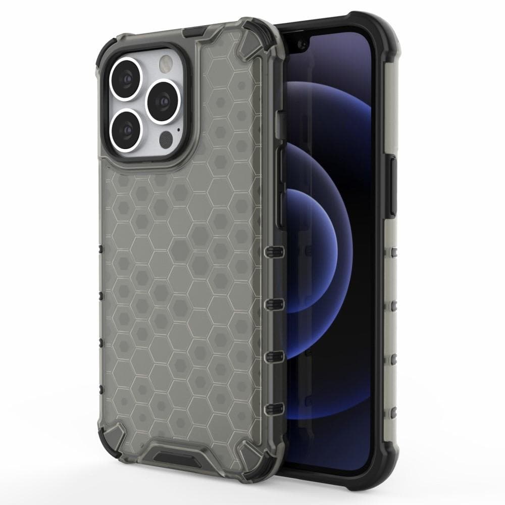 Honeycomb Skal för iPhone 13 Pro - Svart
