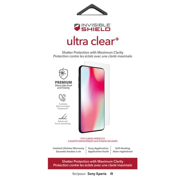 ZAGG InvisibleShield Sony Xperia 5 III Näytönsuoja Ultra Clear+