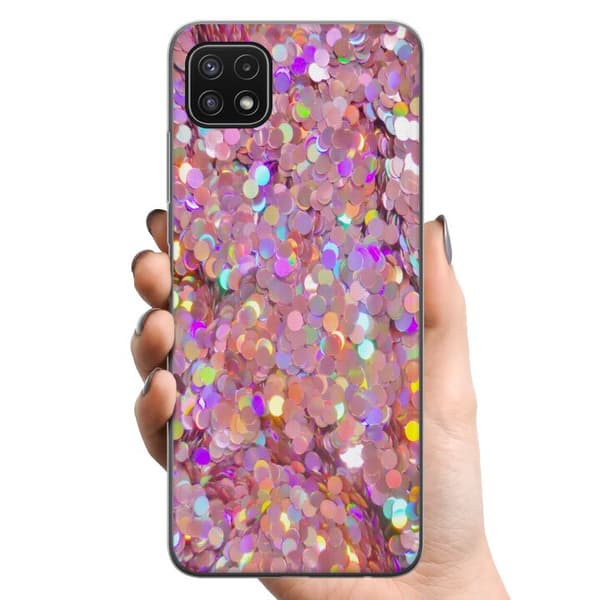 Samsung Galaxy A22 5G TPU Mobilcover Glimmer