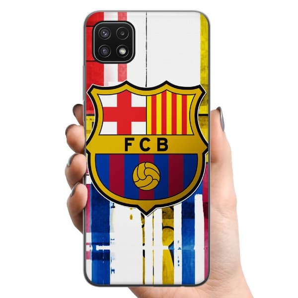 Samsung Galaxy A22 5G TPU Mobilcover FC Barcelona