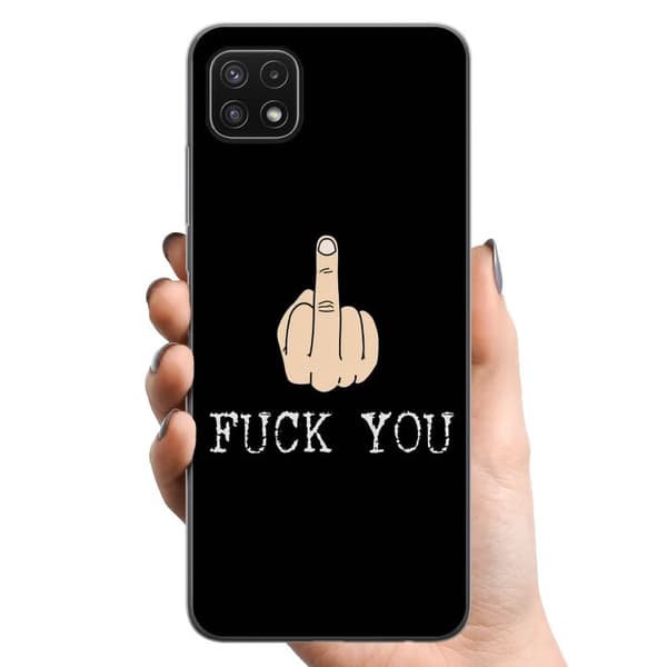 Samsung Galaxy A22 5G TPU Mobildeksel Faen Deg