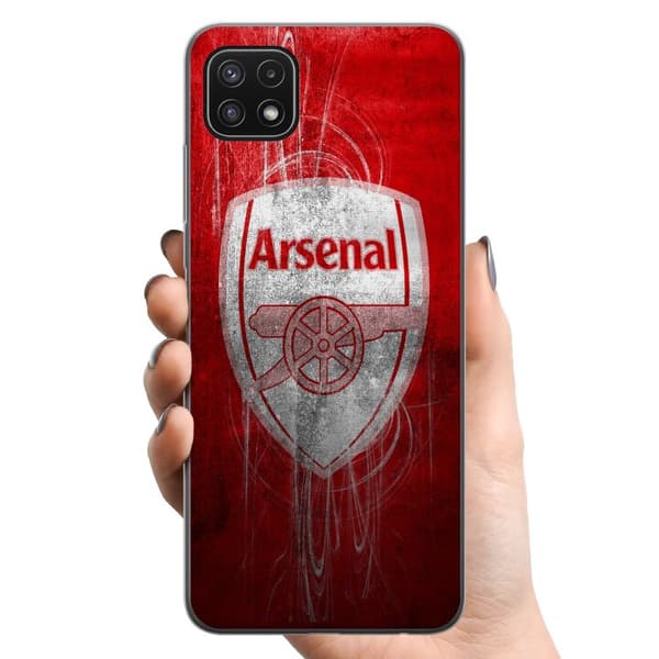 Samsung Galaxy A22 5G TPU Mobilcover Arsenal