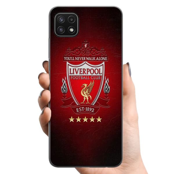 Samsung Galaxy A22 5G TPU Matkapuhelimen kuori YNWA Liverpool