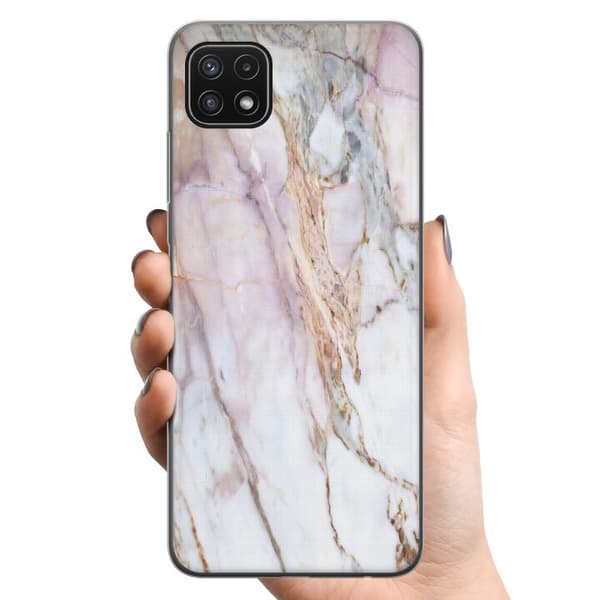 Samsung Galaxy A22 5G TPU Mobilcover Marmelade
