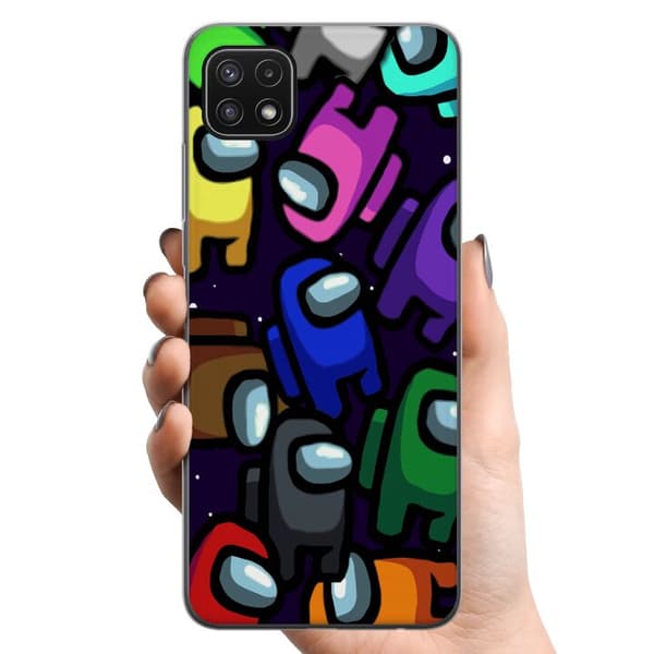 Samsung Galaxy A22 5G TPU Mobilcover Among Us
