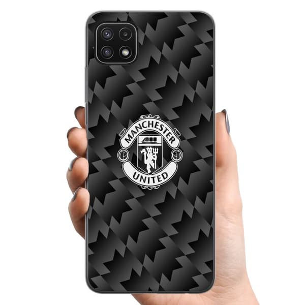 Samsung Galaxy A22 5G TPU Matkapuhelimen kuori Manchester United FC