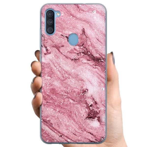 Samsung Galaxy A11 TPU Mobilcover rosa