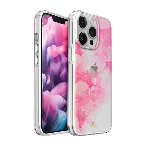 LAUT iPhone 13 Pro Kuori Crystal INK Ruby Red