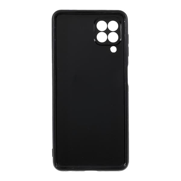 SKALO Samsung A22 4G Carbon Fiber TPU cover - Sort