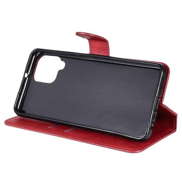 SKALO Samsung A22 4G Classic Pungetui - Rød