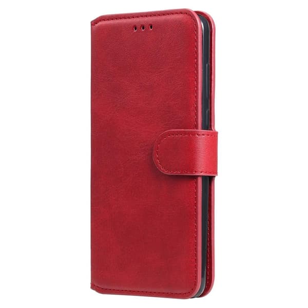 SKALO Samsung A22 4G Classic Pungetui - Rød