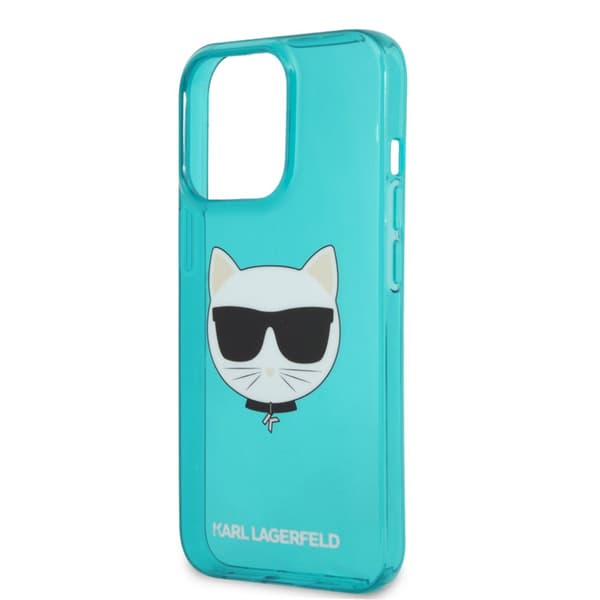 Karl Lagerfeld iPhone 13 Pro Kuori Fluo Sininen
