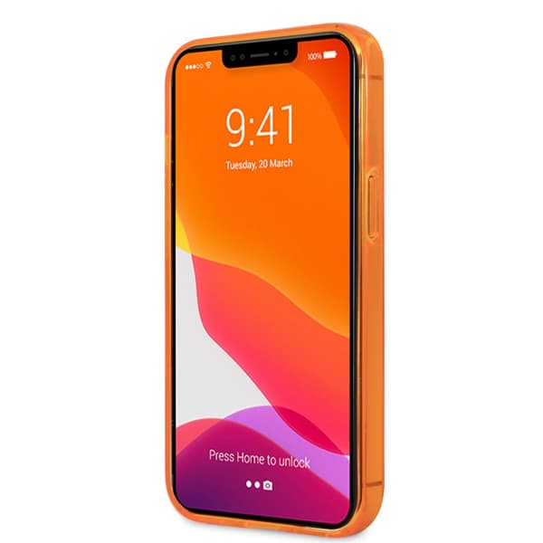Karl Lagerfeld iPhone 13 Pro Skal Fluo Orange