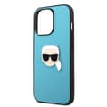 Miniatyrbild 4 av 5: Karl Lagerfeld iPhone 13 Pro Skal Metal Logo Blå