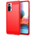 Pikkukuva 1 / 8: SKALO Xiaomi Redmi Note 10 Pro Armor Carbon Iskunkestävä TPU suojakuori