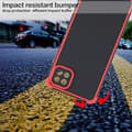 Miniatyrbillede 3 af 4: SKALO Samsung A22 5G Armor Hybrid Bumper Cover - Rød