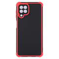 Miniatyrbillede 1 af 4: SKALO Samsung A22 4G Armor Hybrid Bumper Cover - Rød