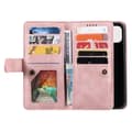 Miniatyrbillede 4 af 10: SKALO Samsung A22 5G Big Wallet Ruskind Pungetaske - Pink