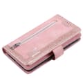 Miniatyrbillede 8 af 10: SKALO Samsung A22 5G Big Wallet Ruskind Pungetaske - Pink