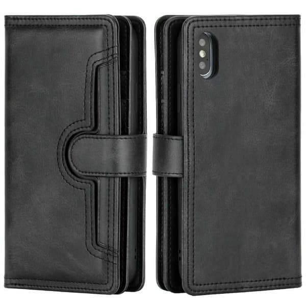 iPhone X / XS tegnebog etui 10-bakke Array V3