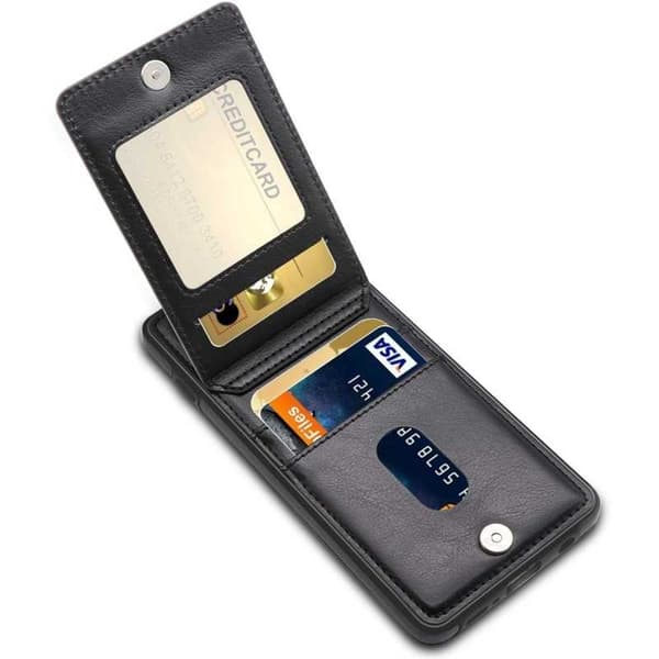 Samsung S10 Mobile Cover Card Holder 4-SLOT Retro V3