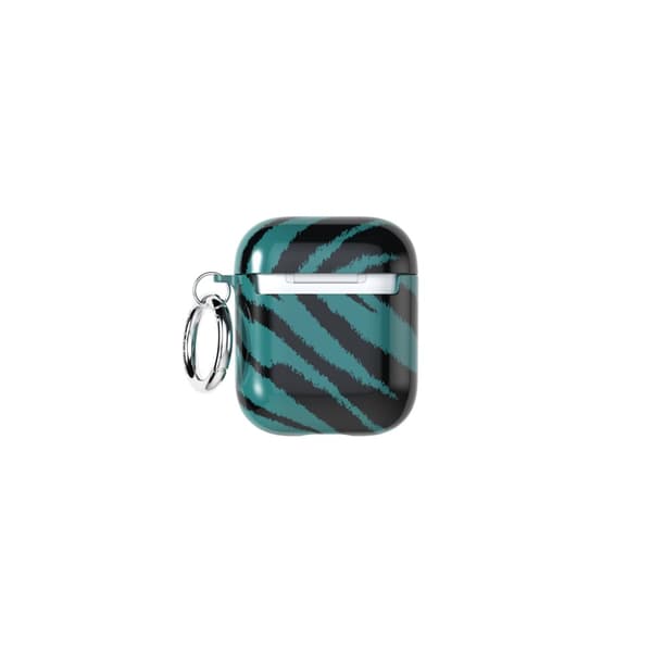 Richmond & Finch AirPods (1/2) Skal Emerald Zebra