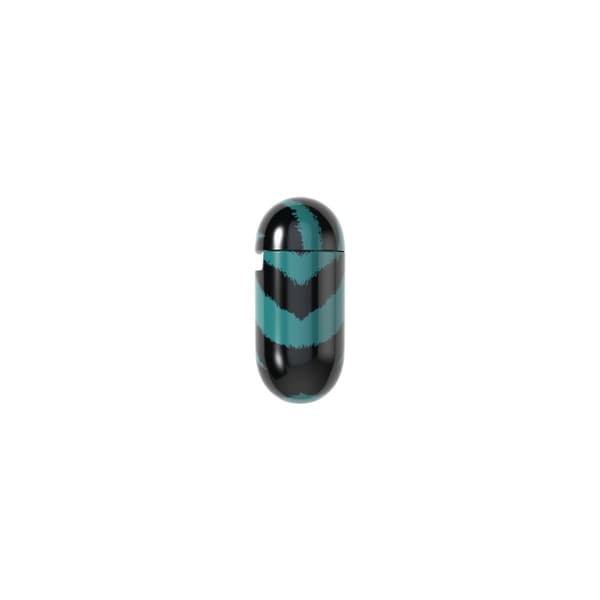 Richmond & Finch AirPods (1/2) Skal Emerald Zebra