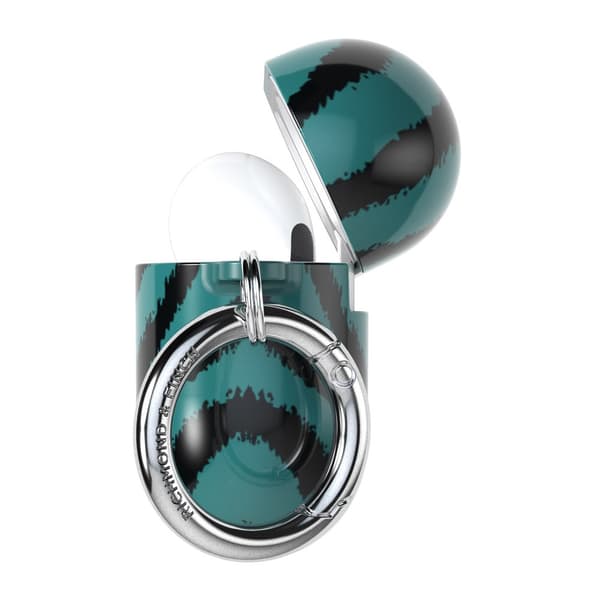 Richmond & Finch AirPods Pro Kuori Emerald Zebra