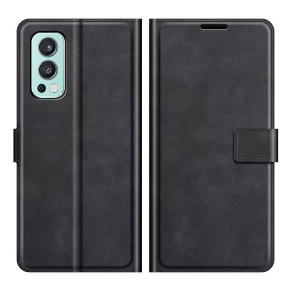 Oneplus Nord 2 5G premium plånboksfodral - Svart