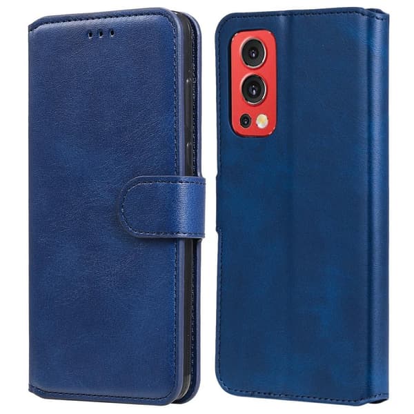 SKALO OnePlus Nord 2 Classic Pungetui - Blå