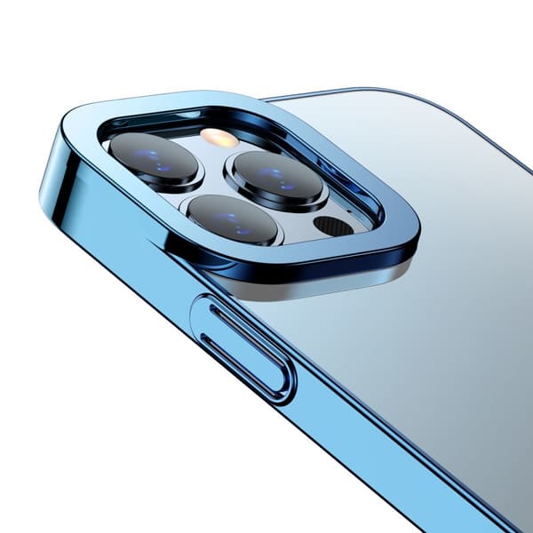 Baseus iPhone 13 Pro Kuori Glitter Series Sininen