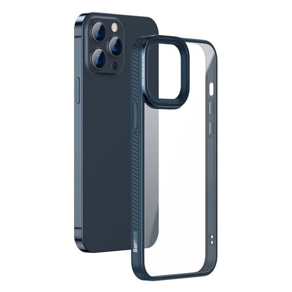 Baseus iPhone 13 Pro Skal Crystal Series Blå