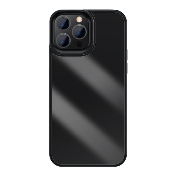 Baseus iPhone 13 Pro Max Kuori Crystal Series Musta