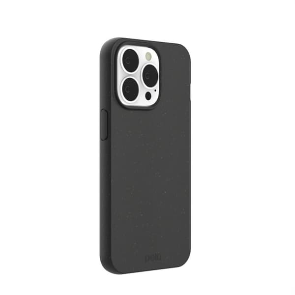 Pela iPhone 13 Pro Kuori Eco Friendly Classic Musta