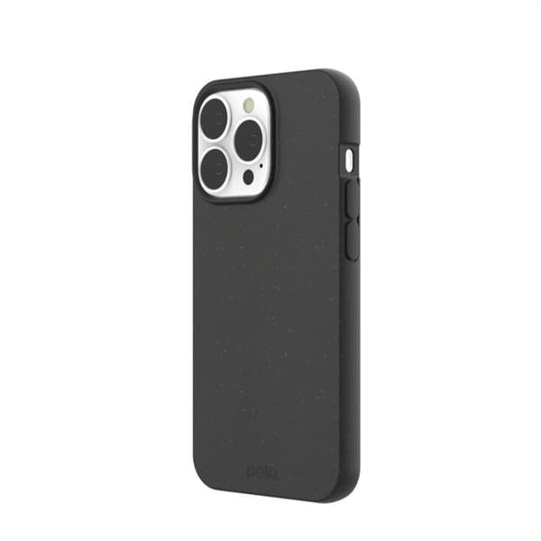 Pela iPhone 13 Pro Kuori Eco Friendly Classic Musta