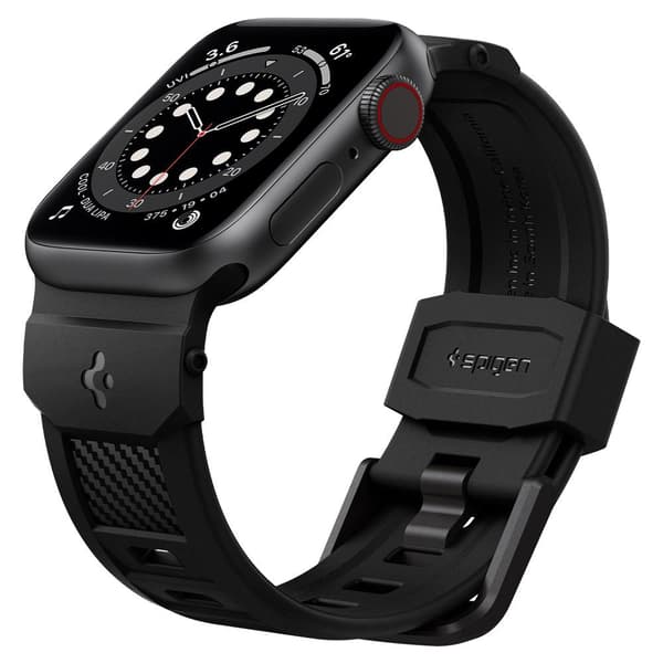 Spigen Apple Watch 38/40/41/42mm Armband Rugged Band Matte Black