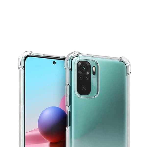 Stöttåligt Mobilskal Xiaomi Redmi Note 10S - Transparent