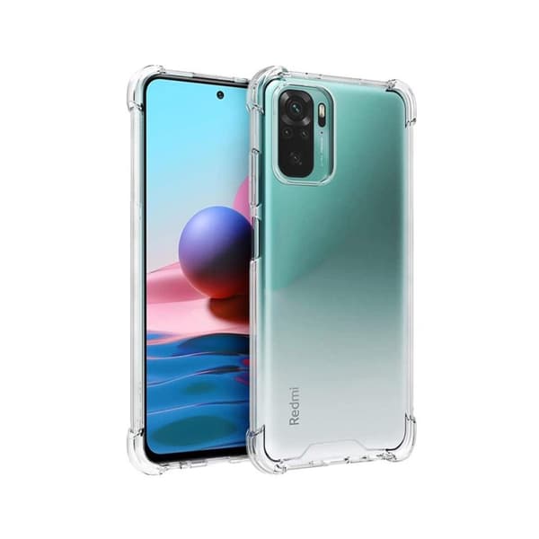 Stöttåligt Mobilskal Xiaomi Redmi Note 10S - Transparent