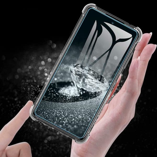 Stöttåligt Skal Samsung Galaxy A52s - Transparent