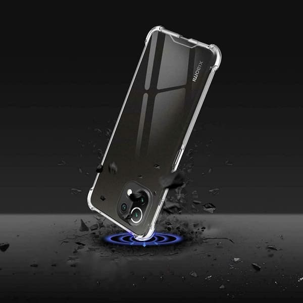 Stöttåligt Mobilskal Xiaomi Mi 11 Lite 5G - Transparent